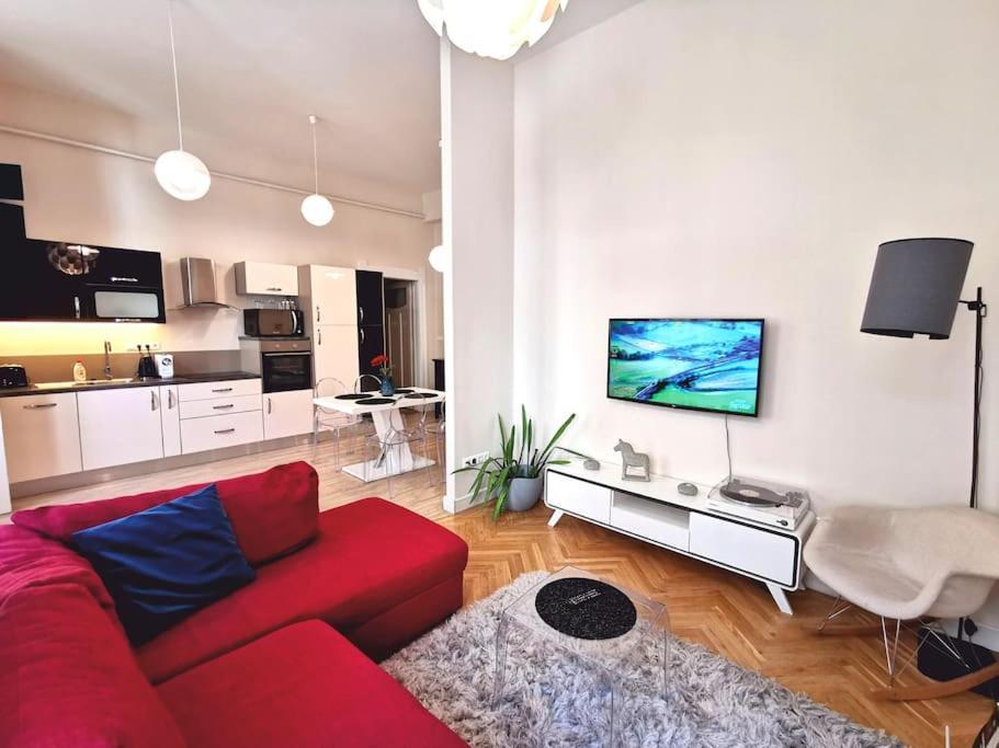 Luxury Apartment Near Astoria With Ac 布达佩斯 外观 照片
